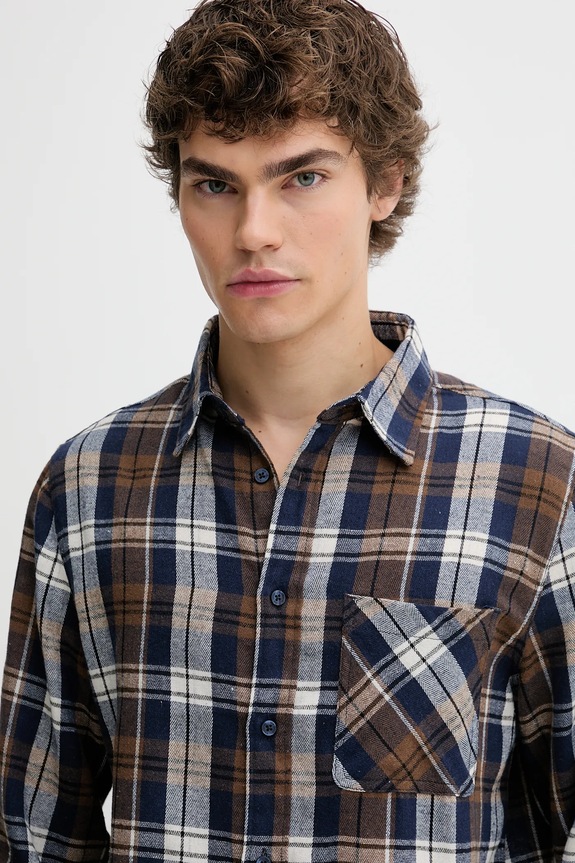 Von Dutch camicia blu navy VD.1.CHL.TYLER