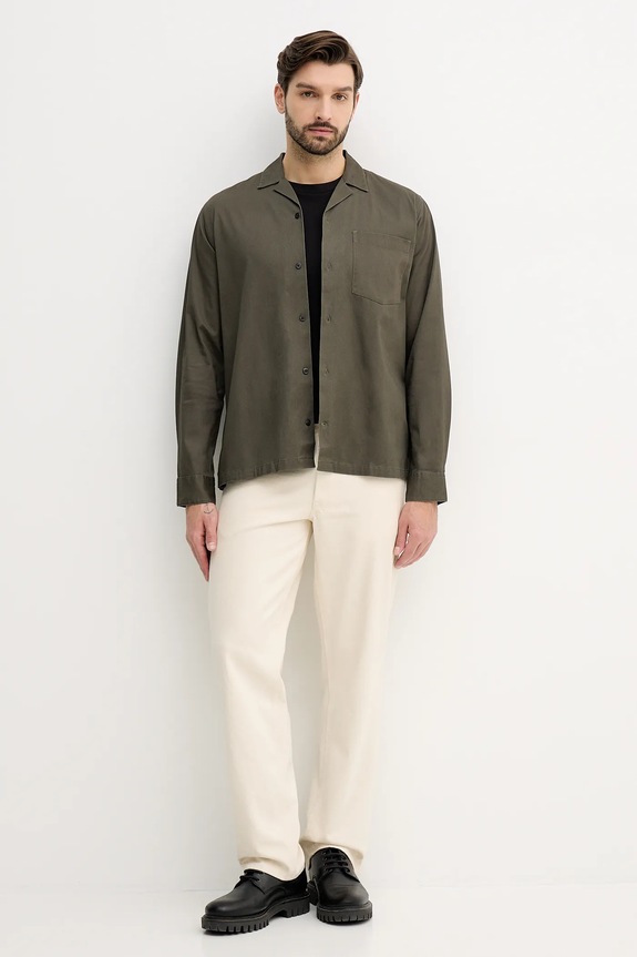 Сорочка Lindbergh 30.225070 зелений AW25