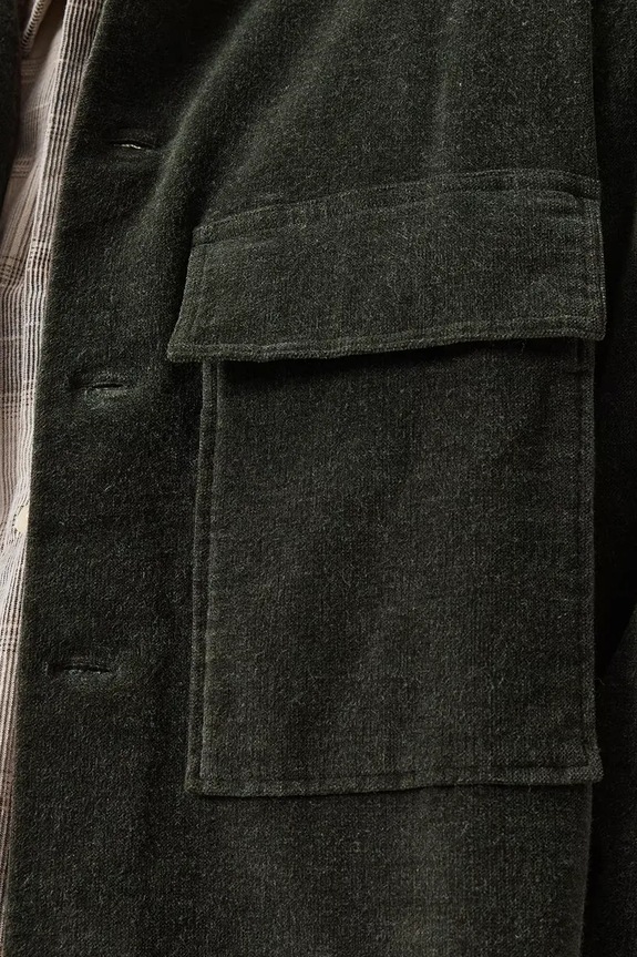 AllSaints camicia HAWKER M017SD verde