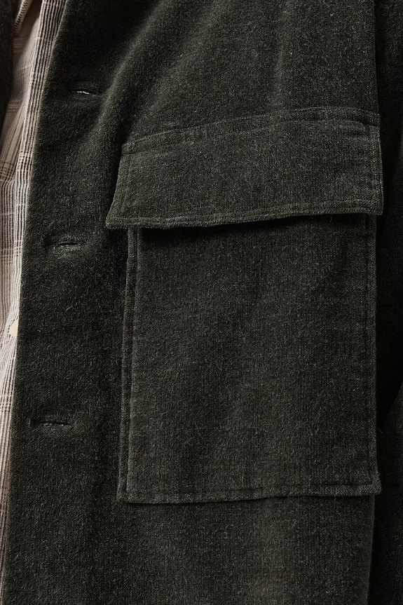 AllSaints camicia HAWKER M017SD verde