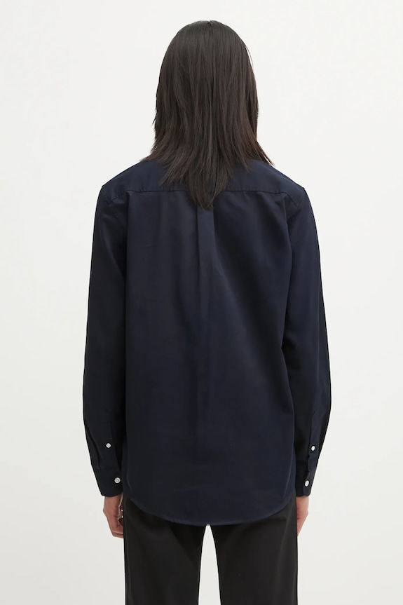 Clothing Carhartt WIP cotton shirt L/S Madison Shirt I023339.0COXX navy