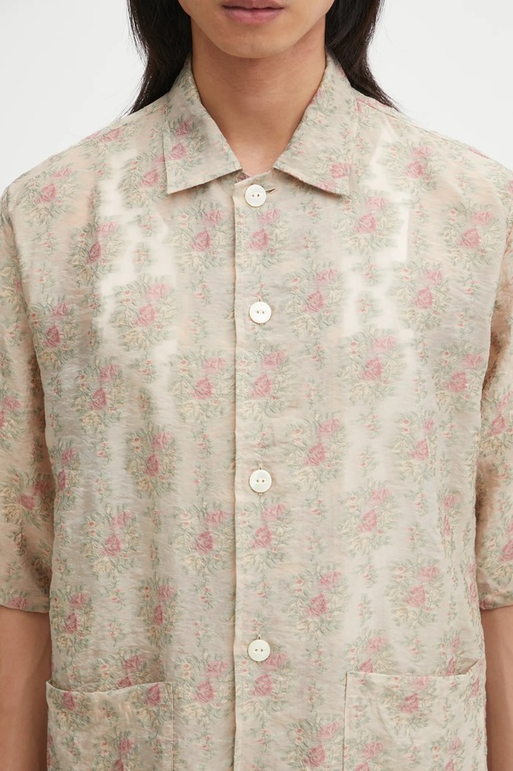 Needles shirt Cabana beige RW278