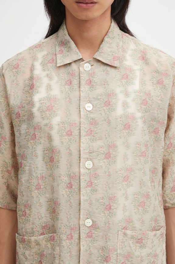 Needles shirt Cabana beige RW278