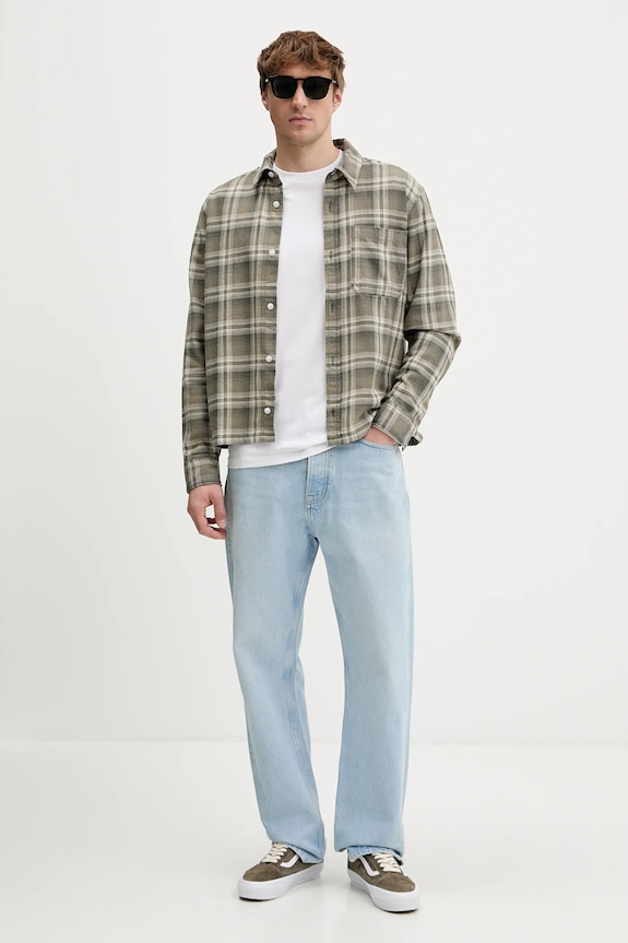 Hollister Co. pamut ing KI325.5246.308 zöld AW25