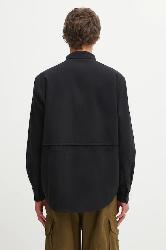 Abbigliamento 032C camicia in cotone 'Workday" F25.URW.1302.000 nero