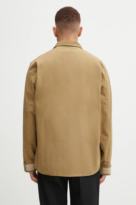 Дрехи Памучна риза NEIGHBORHOOD UTILITY SHIRT LS 252AQNH.SHM04 бежов