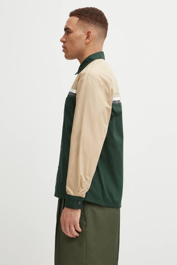 Риза NEIGHBORHOOD CLASSIC WORK BICOLOR 252TSNH.SHM02 зелен AW25