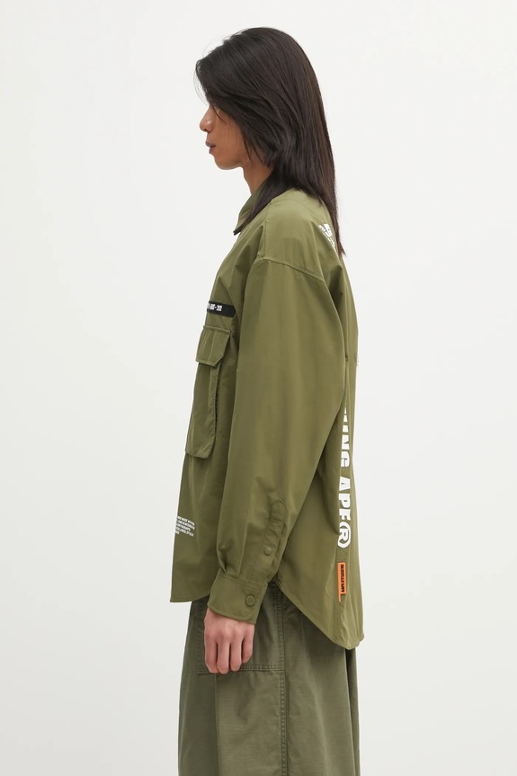 AAPE shirt Main AAPSTM8527XXO green AW25