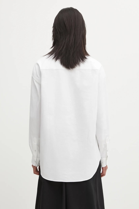 Oblečenie Bavlnená košeľa AAPE Now AAPSTM8540XXP biela