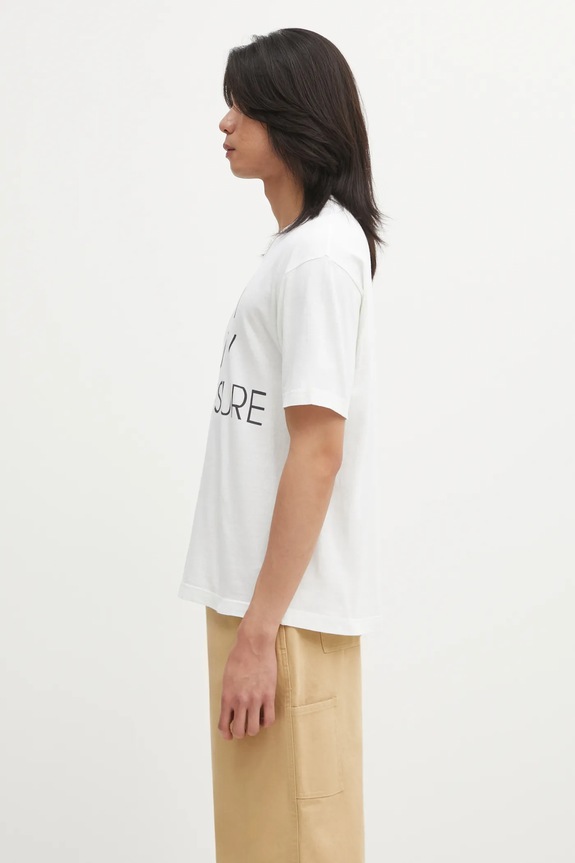 Футболка Visvim JUMBO TEE S.S DMGD 125205010016 білий AW25