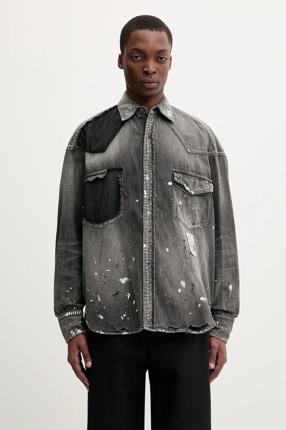 Maison MIHARA YASUHIRO denim jacket classic gray J15SH125