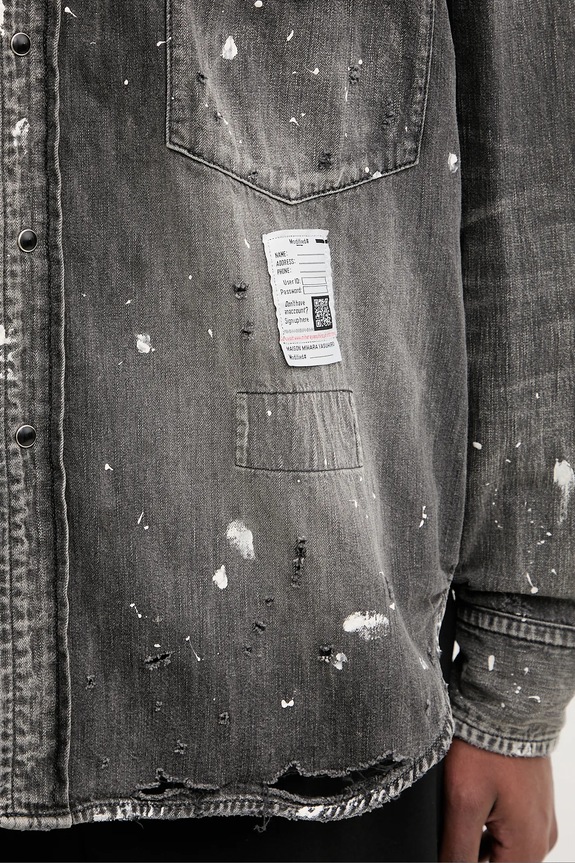 Maison MIHARA YASUHIRO denim jacket gray J15SH125