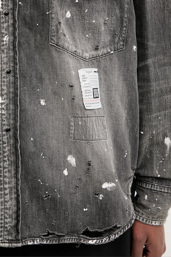 Maison MIHARA YASUHIRO denim jacket gray J15SH125