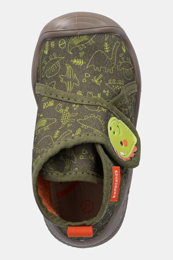 Παιδικές παντόφλες Biomecanics πράσινο 251145