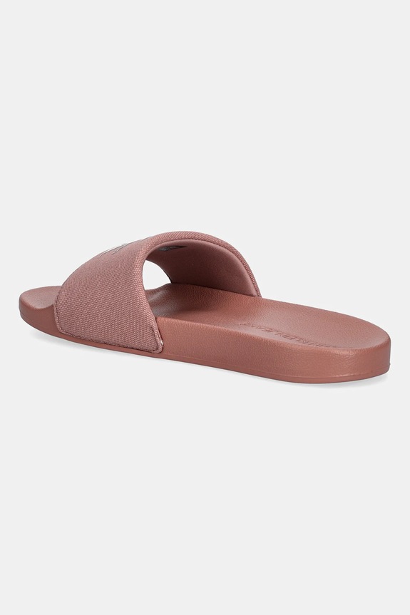Obuwie Calvin Klein Jeans klapki SLIDE MONOGRAM WN LOGO CK YW0YW01967 różowy
