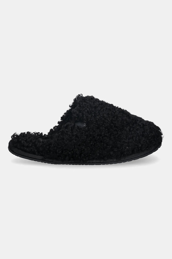 Calvin Klein papuci de casă CLOSE SLIPPER FUR YW0YW01975 negru AW25
