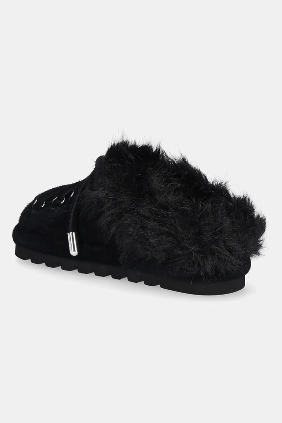 Obuv Semišové papuče Naked Wolfe Harlow Harlow.Black čierna