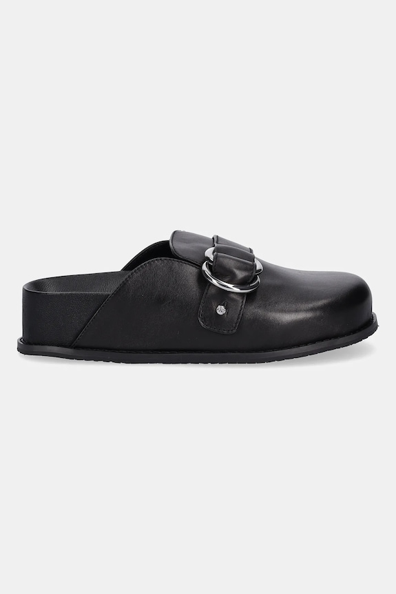 MICHAEL Michael Kors bőr papucs Jaden 40T5JDFP1L.001 fekete AW25