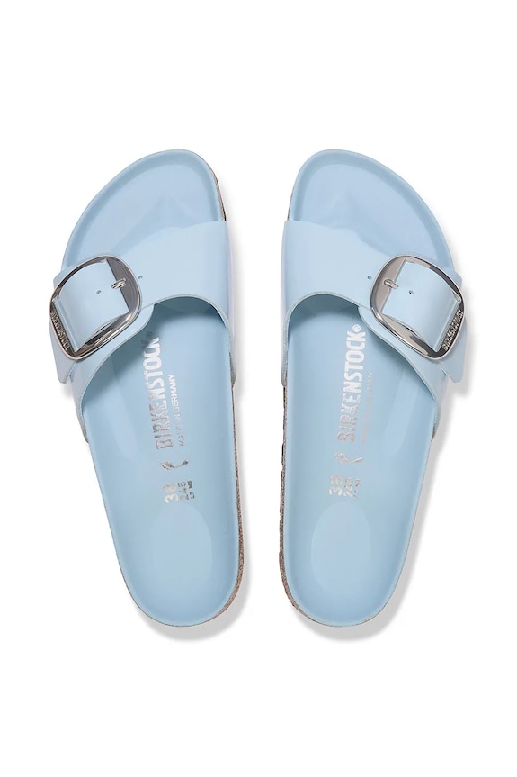 Natikače Birkenstock Madrid Big Buckle plava 1030364
