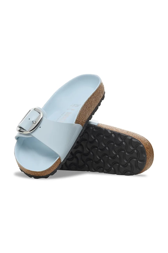 Natikače Birkenstock Madrid Big Buckle 1030364 plava