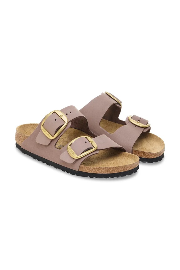 Obuća Natikače od nubuk kože Birkenstock Arizona Big Buckle 1030528.FadedPurple ljubičasta