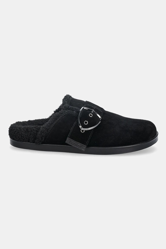 Semišové papuče Blauer GLADE F5GLADE04.SUF čierna AW25