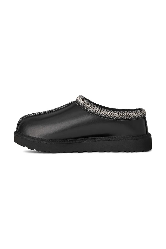Kožené papuče UGG Tasman Lthr Regen černá 1170292.BLK