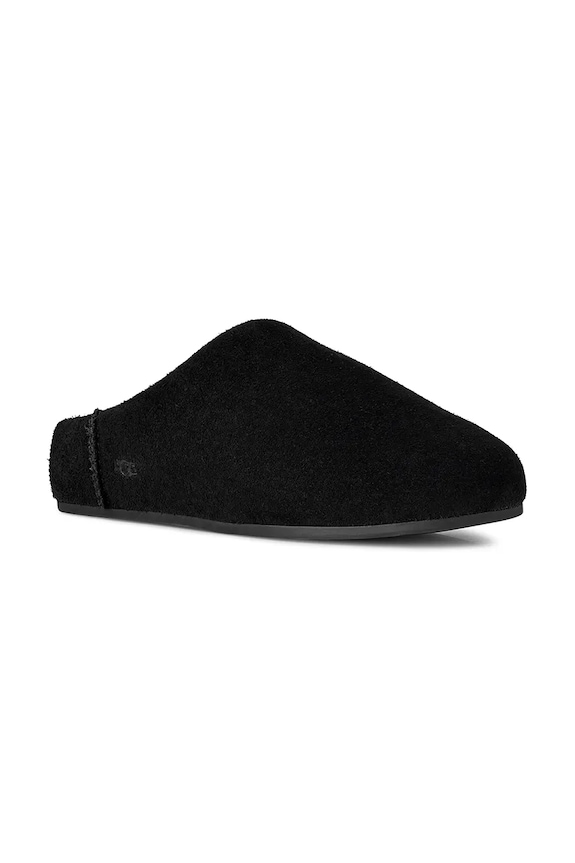 UGG suede slippers Elea Slip-On 1171390.BLK black SS26