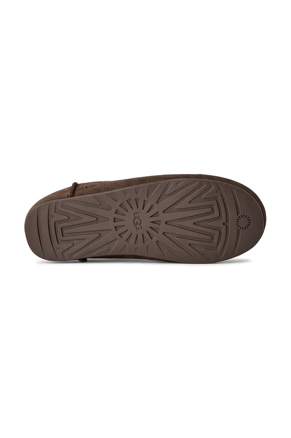 UGG papuci din piele întoarsă Elea Slip-On 1171390.DDC