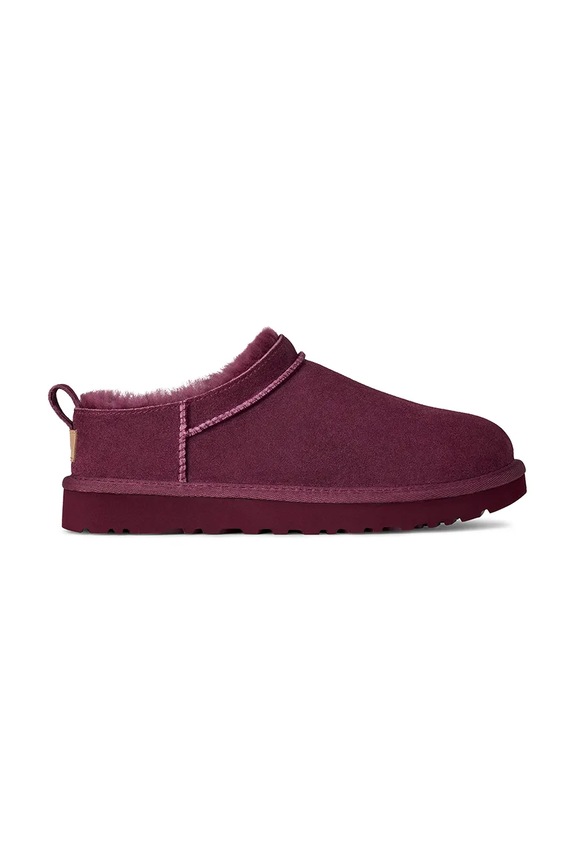 UGG kapcie zamszowe Classic Micro loungewear różowy 1173891.BTMG
