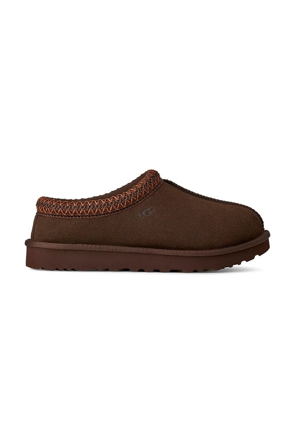 UGG kapcie zamszowe Tasman II brązowy 1174470.BCDR