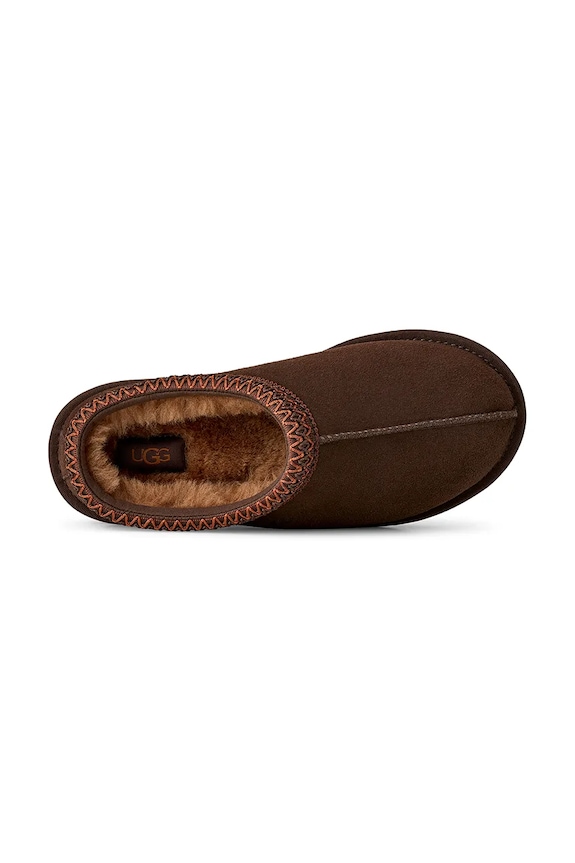 UGG kapcie zamszowe Tasman II 1174470.BCDR brązowy
