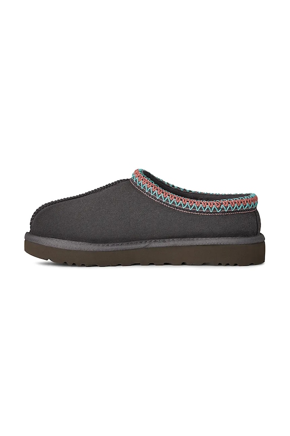 Kućne papuče od brušene kože UGG Tasman II siva 1174470.DGRY