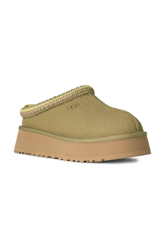 UGG suede slippers Tazz II 1174471.MBRS green AW25