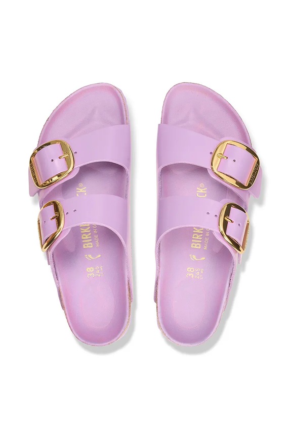 Birkenstock ciabatte slide Arizona Big Buckle violetto 1030375