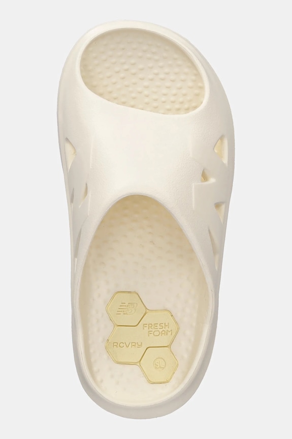 Παντόφλες New Balance RCVRY μπεζ RCVRYSC1