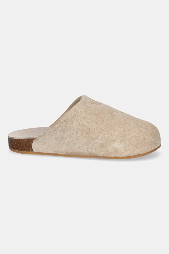 Natikače od brušene kože adidas Originals Adimule JP8730 bež AW25