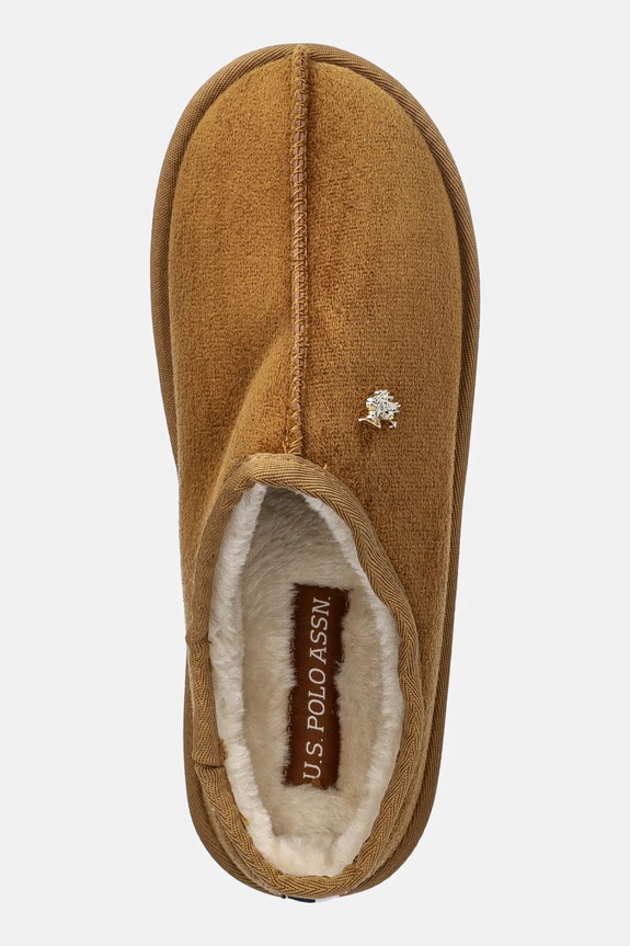 Pantofle U.S. Polo Assn. VERA001 hnědá VERA001W.EH1
