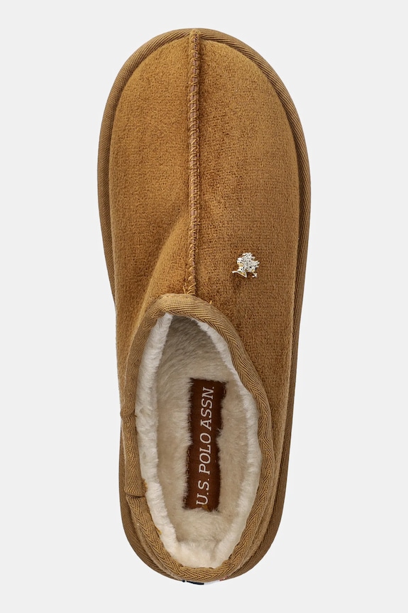 Pantofle U.S. Polo Assn. VERA001 hnědá VERA001W.EH1