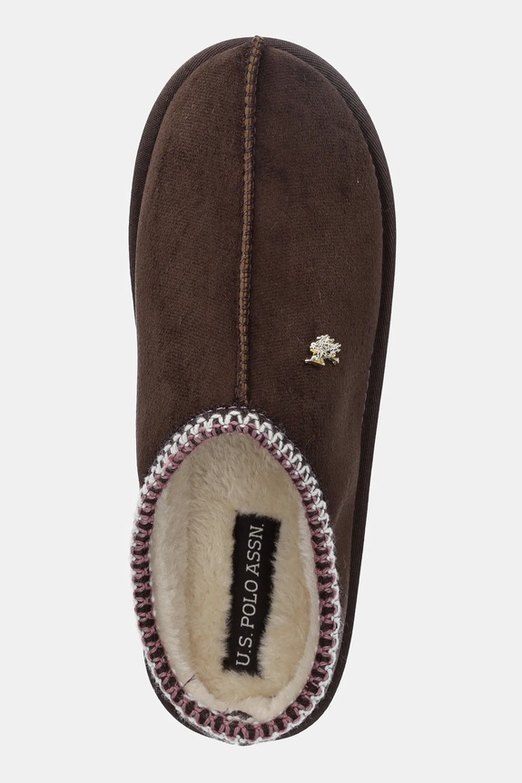 Papuče U.S. Polo Assn. VERENY001 hnedá VERENY001W.EH1