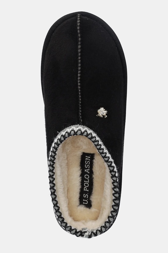 Тапки U.S. Polo Assn. VERENY001 чёрный VERENY001W.EH1
