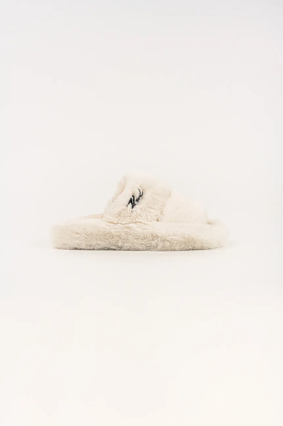 Karl Lagerfeld papuci de casă HYPNOS bej KL80674.WF1