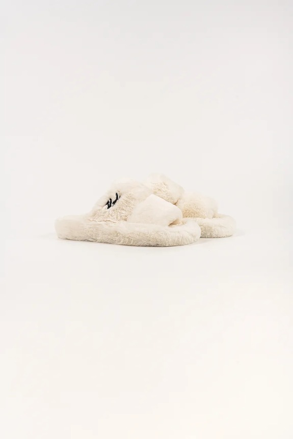 Karl Lagerfeld papuci de casă HYPNOS KL80674.WF1 bej AW25