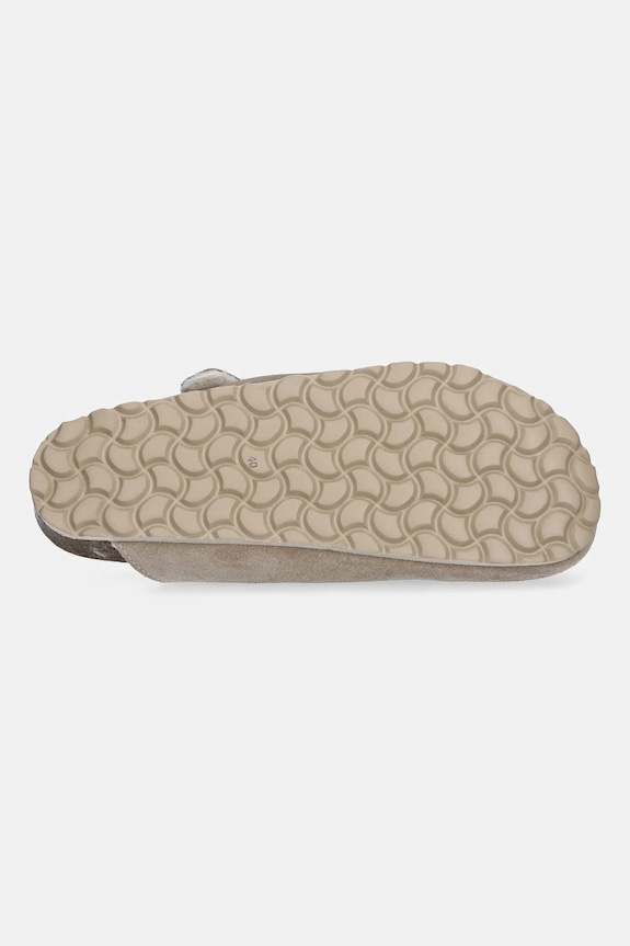 Verbenas velúr papucs ROUX SERRAJE 3300370001.PIEDRA bézs