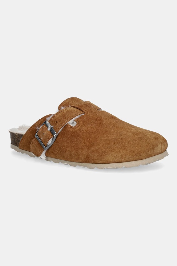 Verbenas velúr papucs ROUX SERRAJE barna 3300370001.SETTER