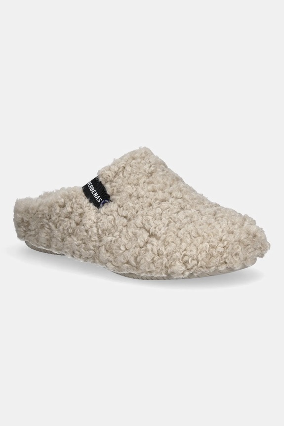Papuče Verbenas YORK CURLY béžová 5860500660.BEIGE