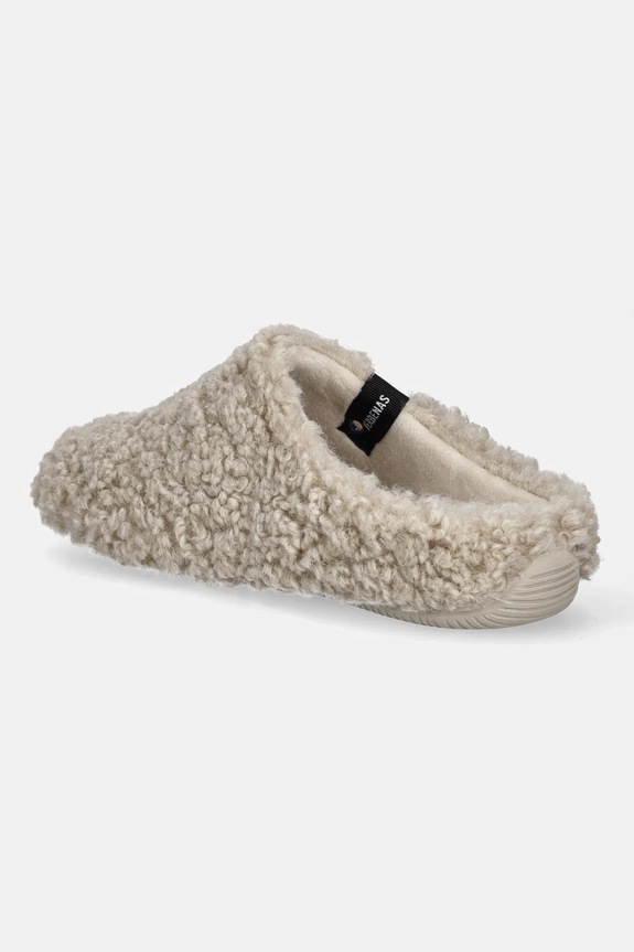 Obuv Papuče Verbenas YORK CURLY 5860500660.BEIGE béžová