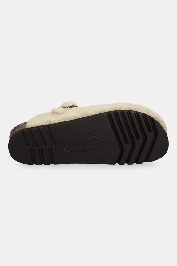 Scholl kapcie FAE NEW F318121002 beżowy