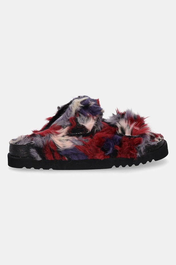 Papuče Scholl BELLE F324611489 burgundské AW25