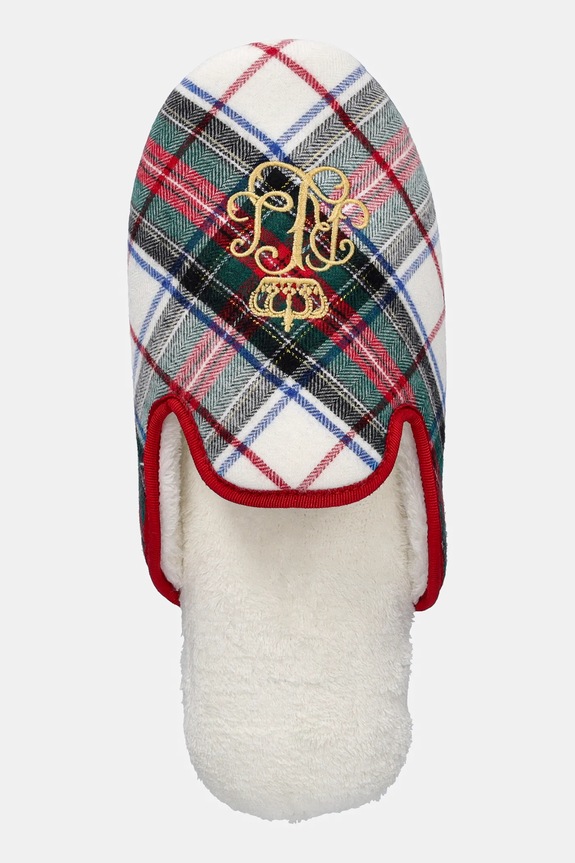 Papuče Lauren Ralph Lauren béžová ILN02474F